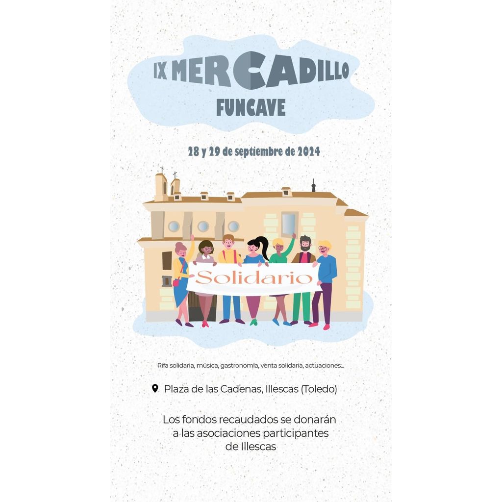 Mercadillo solidario Funcave