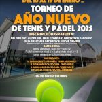 Torneo de Tenis y Pádel en Illescas. Año Nuevo 2025