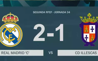 El CD Illescas cae derrotado por el Real Madrid C en su último partido de 2ª RFEF (crónica y video resumen)