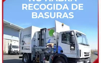 No habrá recogida de basuras la noche del Domingo al Lunes